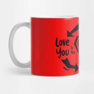 Love You to the Moon Mug